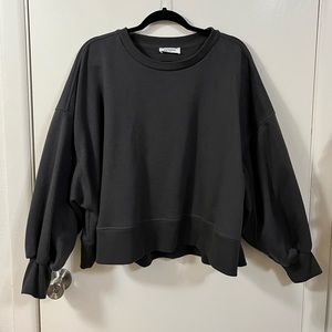 1X Zenana cropped sweatshirt